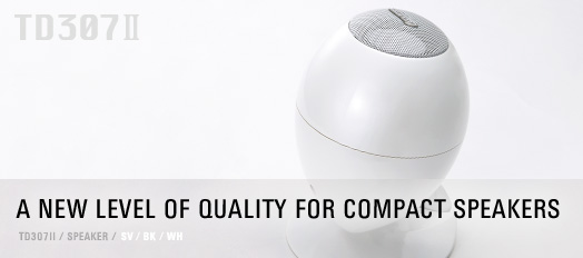 A new level of quality for compact speakers